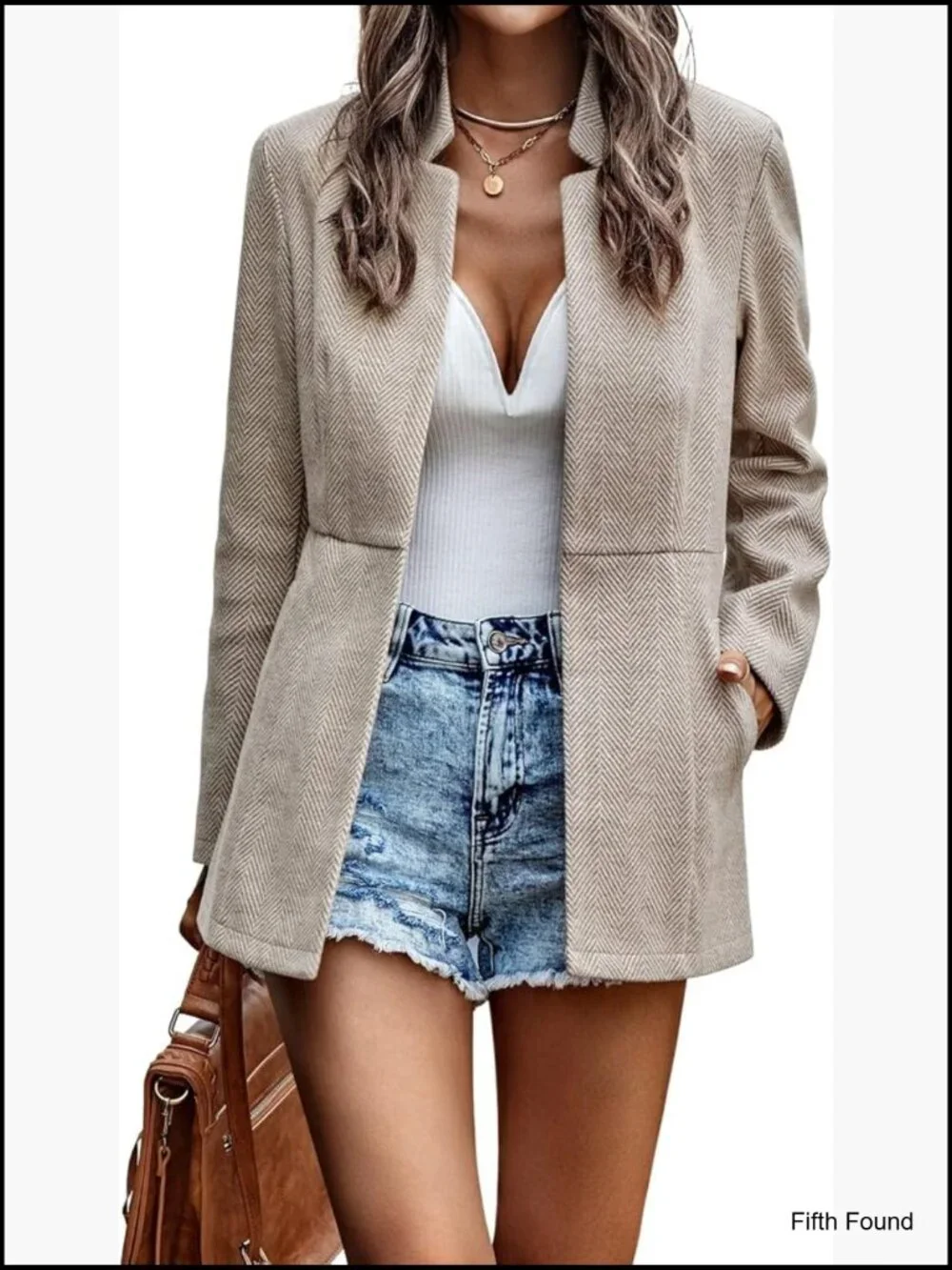 Women's Long Sleeve Notch Lapel Blazer Jacket Business Casual Office Wear - Picture 1 of 6